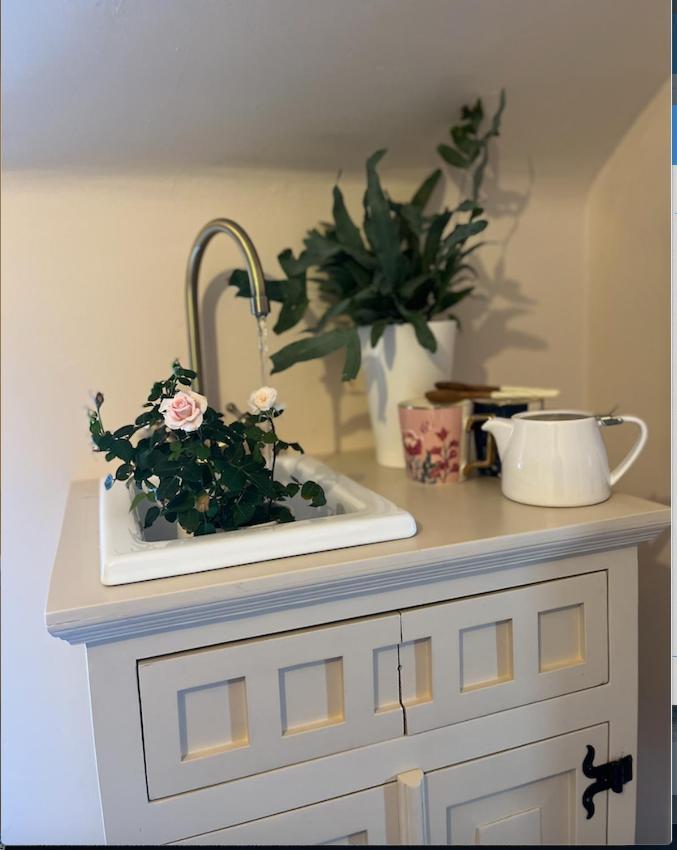 The Pink Cottage Upstairs Suite & Garden Summer Room Whitehead Exteriér fotografie